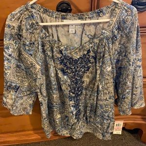 Style & co blouse